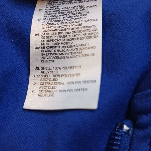 Men’s Adidas Chelsea FC Full Zip Anthem Jacket – Size M,  Blue and White NWOT - Picture 12 of 15